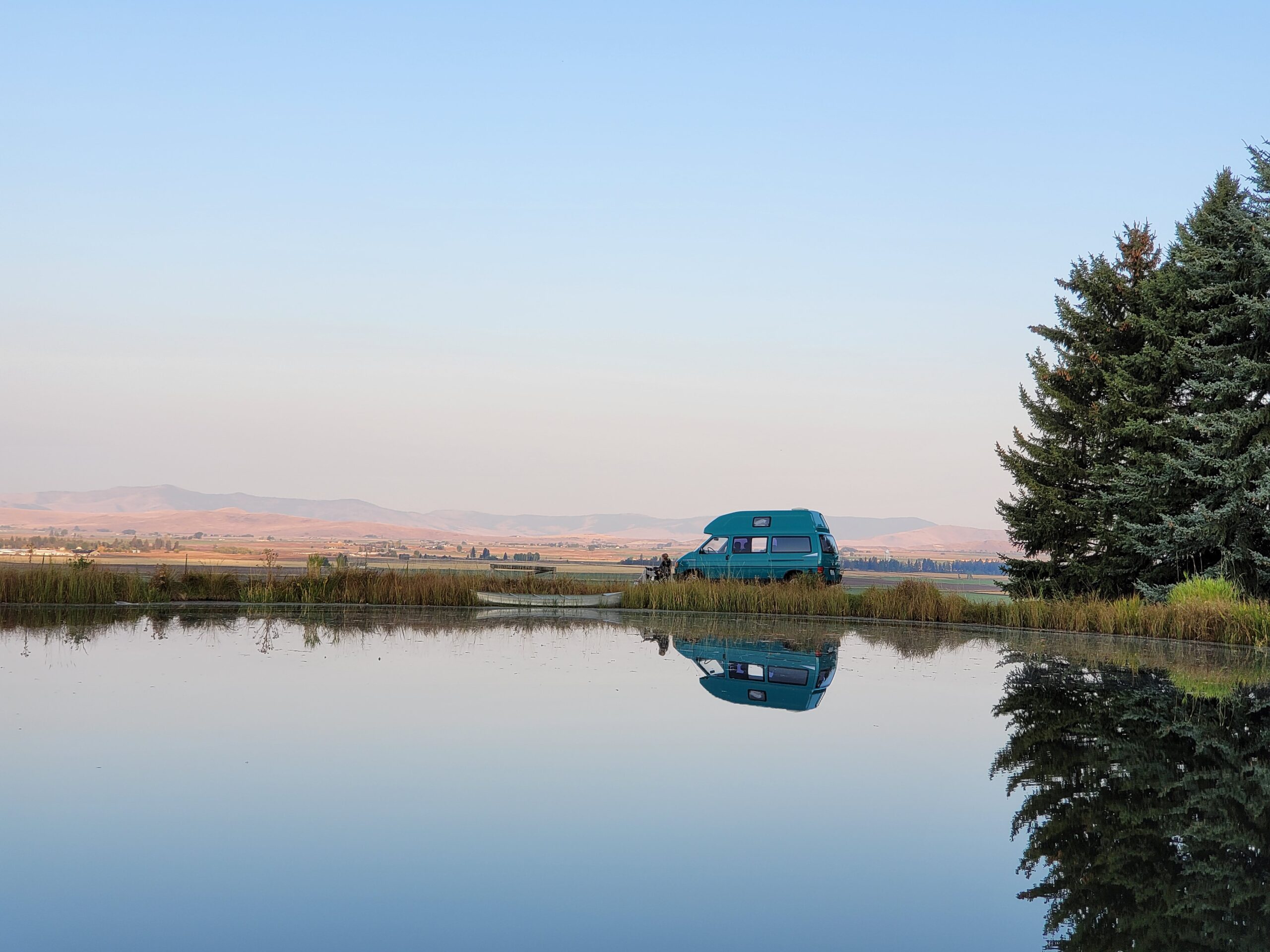 Glamp Mobile GM2 campervan ready for an Upper Valley road trip from Plainfield, New Hampshire